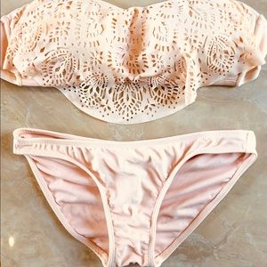 Light peach Xhilaration bikini